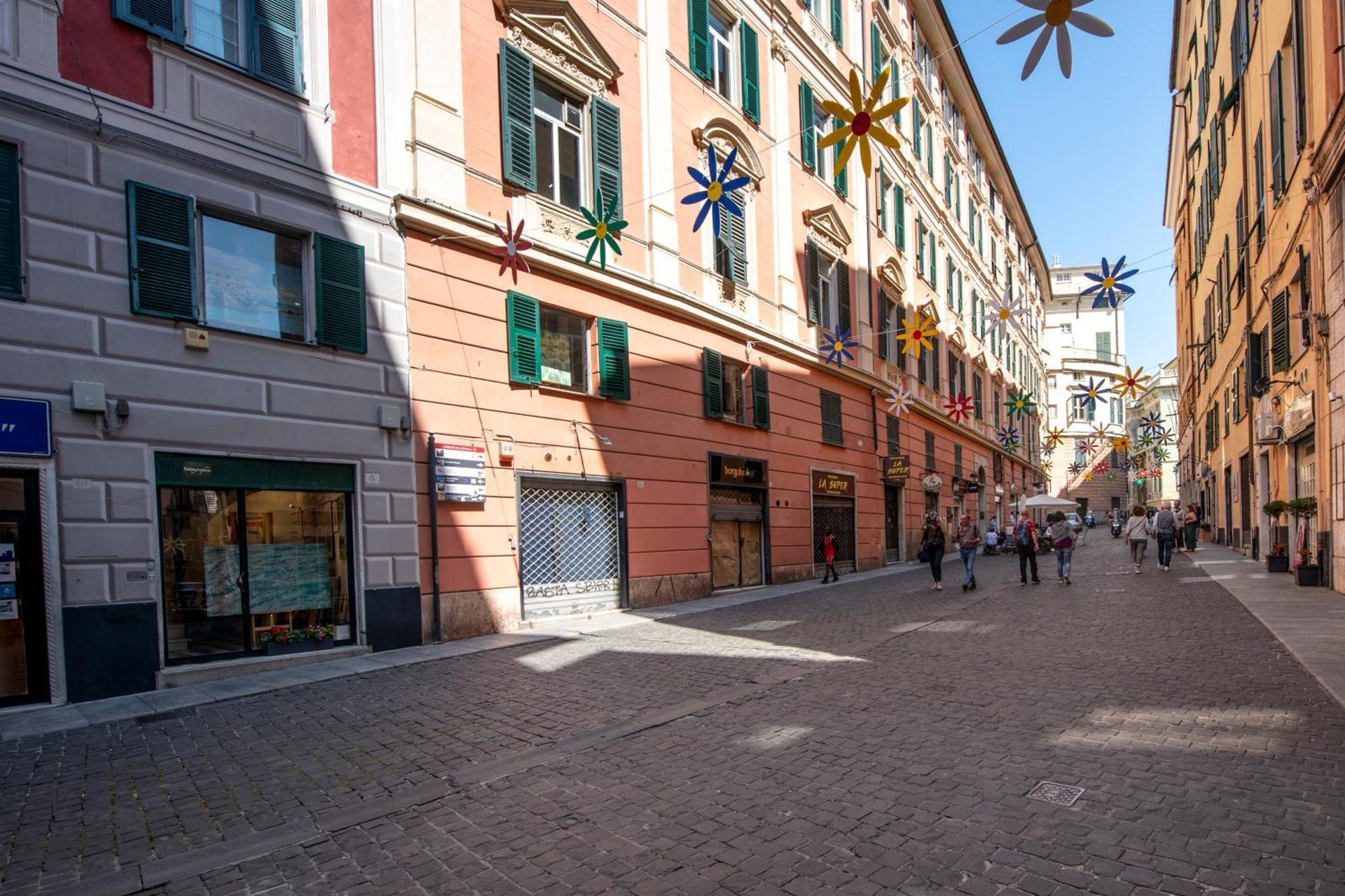 226 - Casa Dell'Orto- Nel Cuore Del Centro Storico Di Genova, 500Metri Dall'Acquario Di Genova Exteriör bild