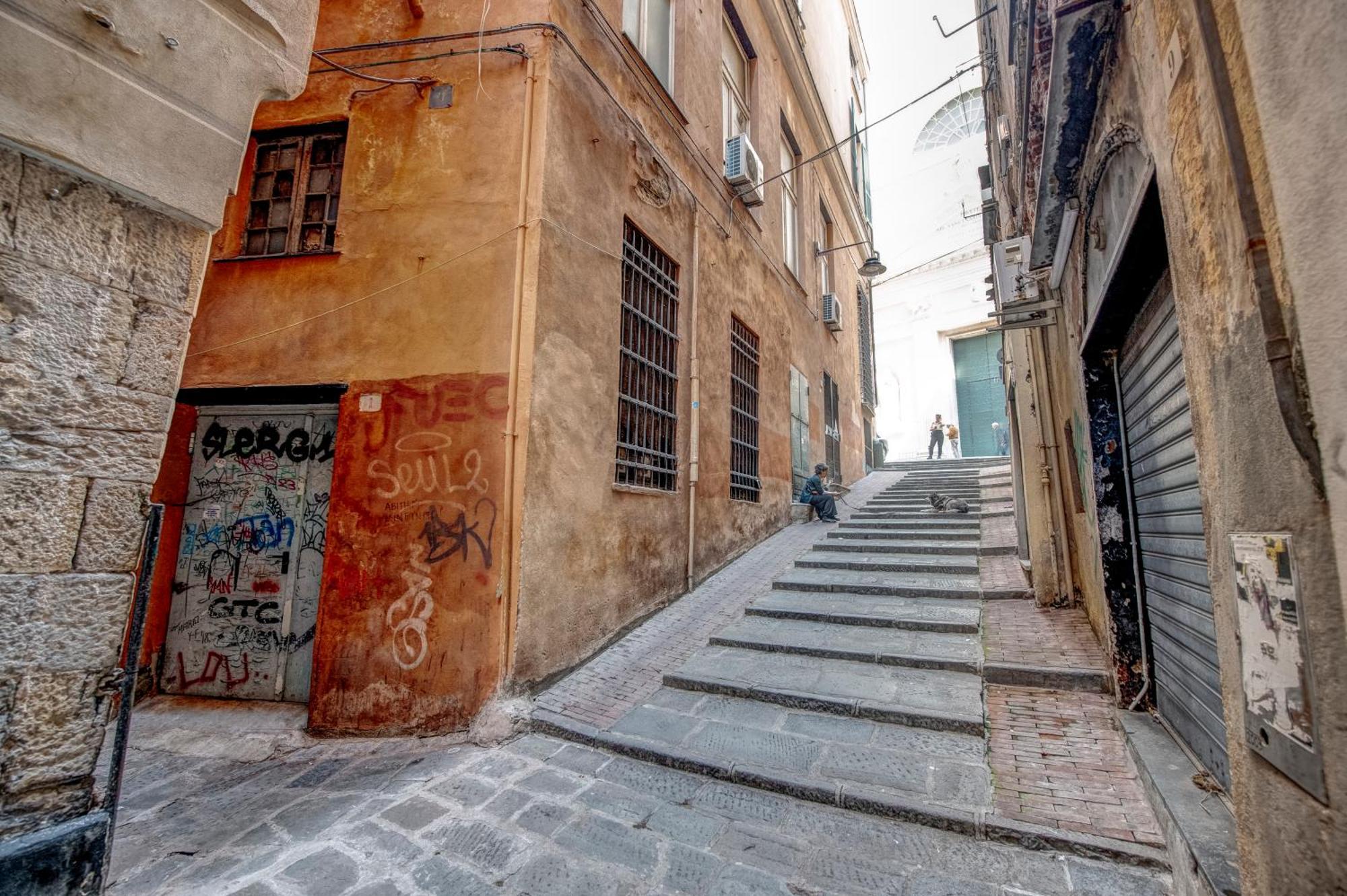 226 - Casa Dell'Orto- Nel Cuore Del Centro Storico Di Genova, 500Metri Dall'Acquario Di Genova Exteriör bild